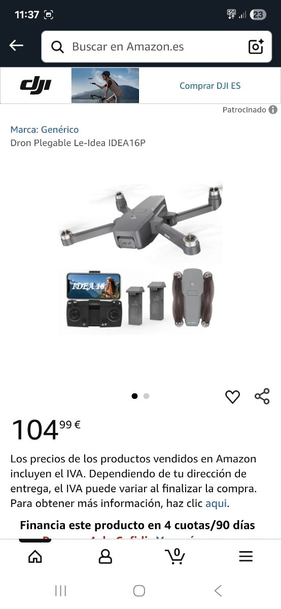 Dron Le-Idea IDEA 16 Gris