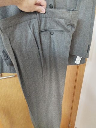 Traje Cortefiel Gris