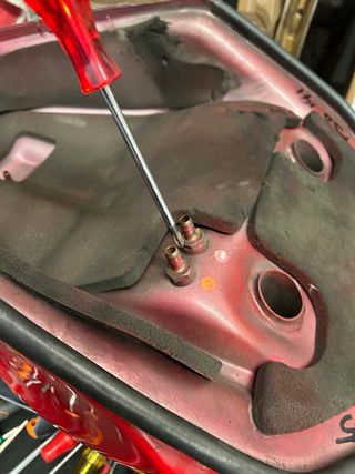 Kawasaki ZXR 750 (1991) Serbatoio Rosso