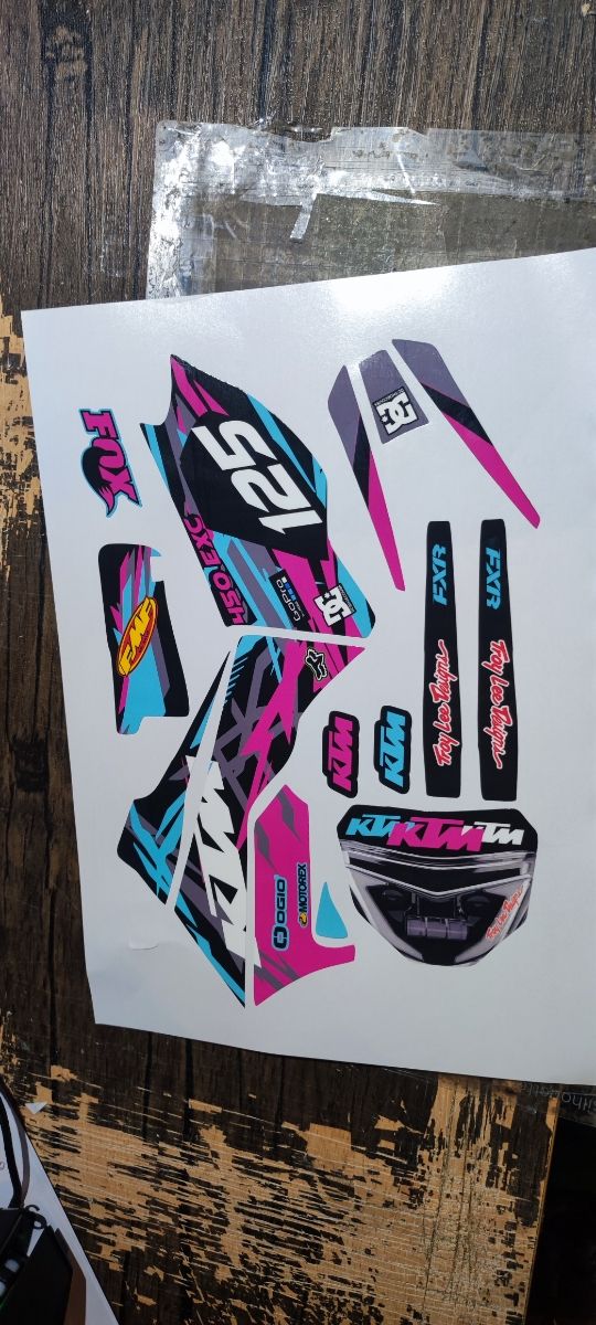 Kit Pegatinas para losi promoto MX SM RC