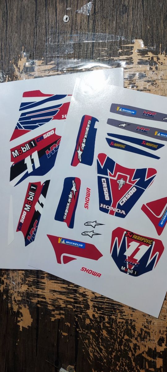 Kit Pegatinas para losi promoto MX SM RC
