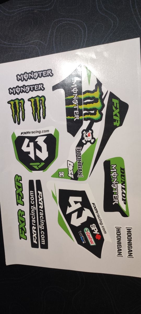 Kit Pegatinas para losi promoto MX SM RC