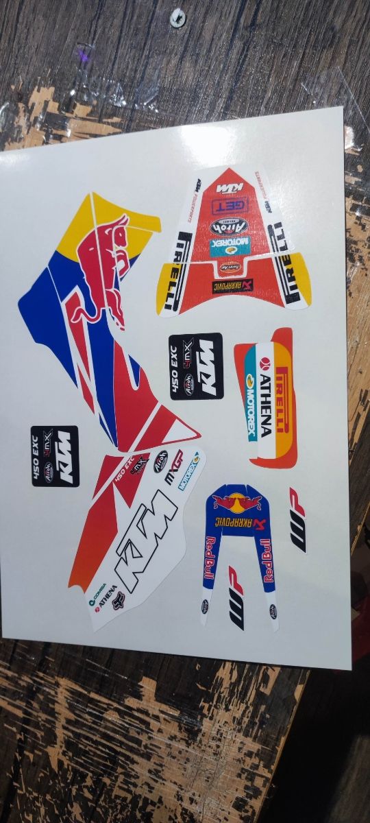 Kit Pegatinas para losi promoto MX SM RC