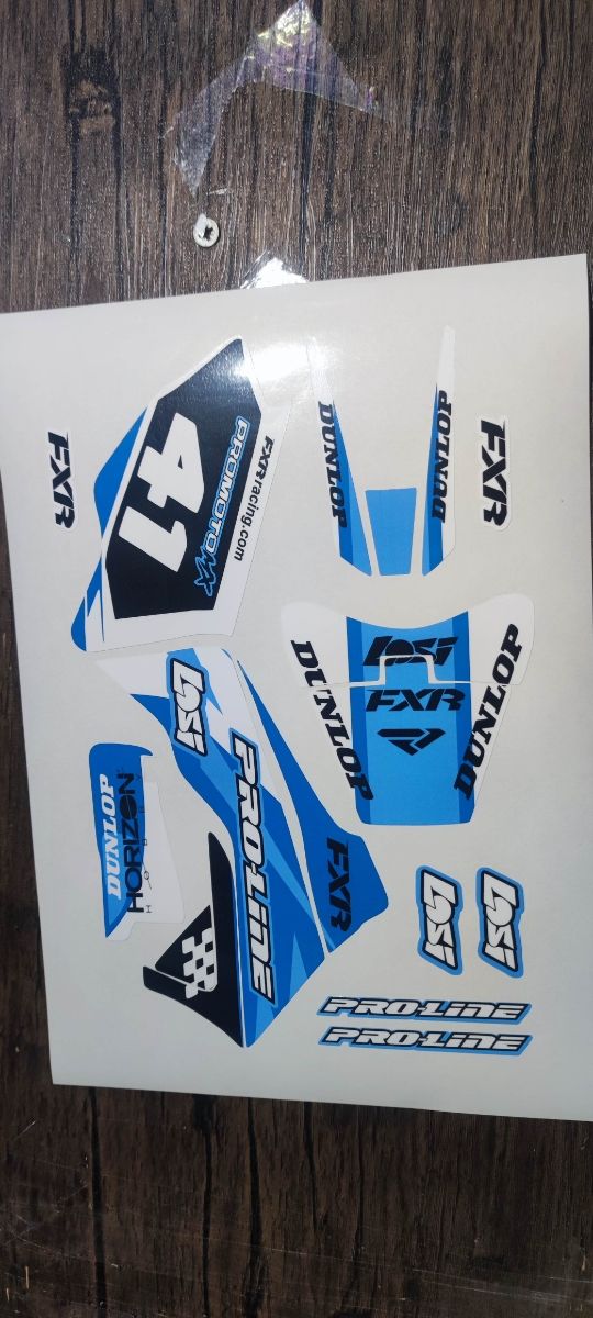 Kit Pegatinas para losi promoto MX SM RC