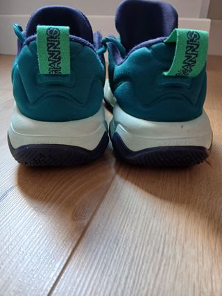 Zapatillas Baloncesto Morado/Verde