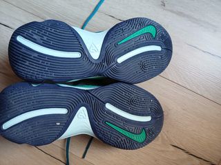 Zapatillas Baloncesto Morado/Verde