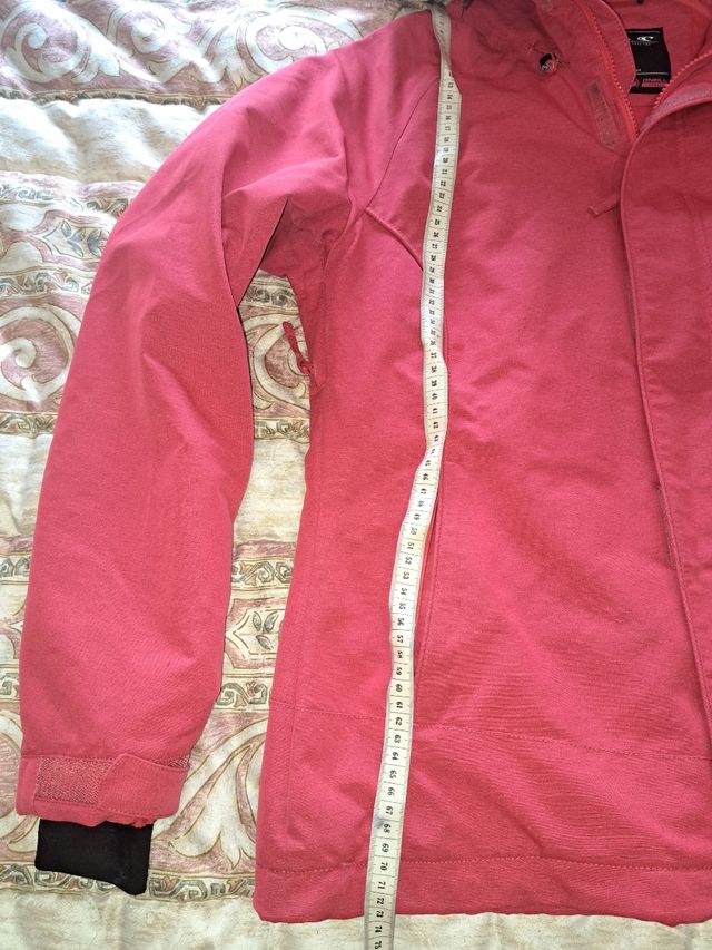 Chaqueta O'Neill Roja con Capucha y Pelo