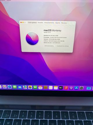 MacBook Pro 15 i9 32GB 500GB SSD 4GB VRAM