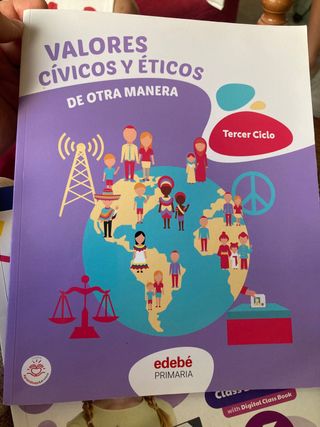 VALORES CÍVICOS Y ÉTICOS EP
6º Primaria.
Edebe.