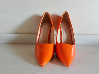 Décolleté donna Tulipano Arancioni tacco 8 cm 