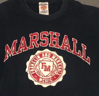 Camiseta L Franklin Marshall Negra Manga Larga