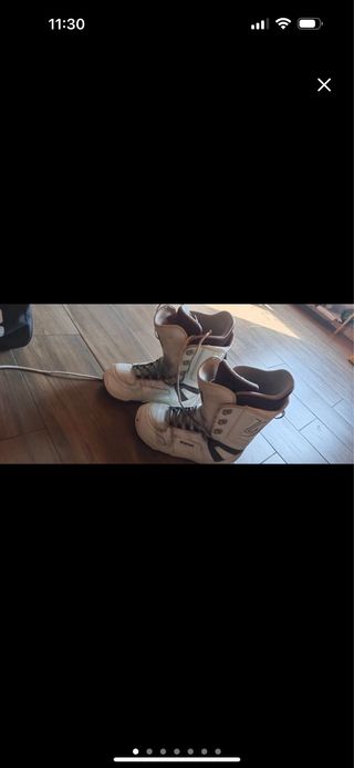 Tabla de Snow Burton con Fijaciones y funda+botas