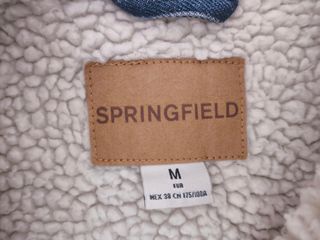 Cazadora vaquera Springfield con borreguillo