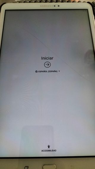 Tablet Samsung Blanca