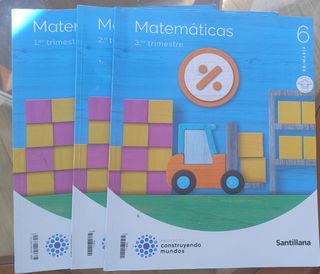 MATEMATICAS MOCHILA LIGERA 6 PRIMARIA CONSTRUYE...