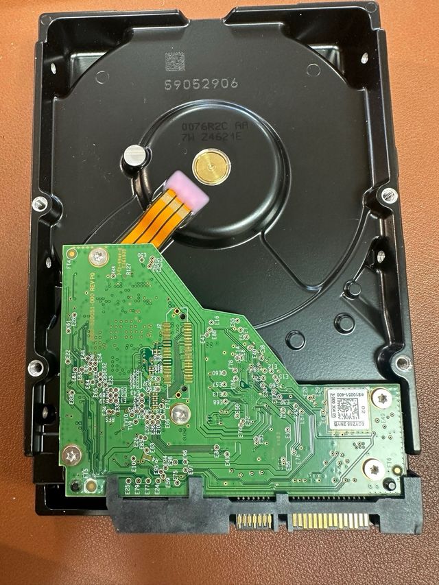 WDC WD40EFPX-68C6CN0 4000.7 GB#407CPU