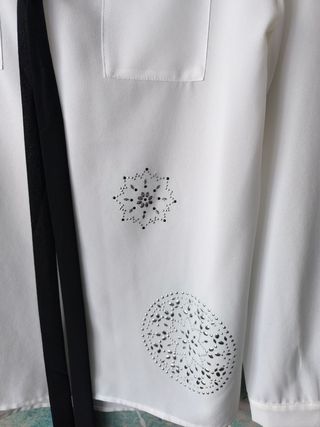 Blusa Desigual Blanca Talla L