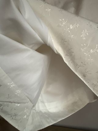 Vestido novia,corto(bajo rodilla),blanco