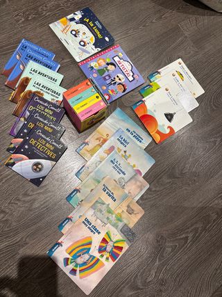 Conjunto de libros para niños, diferentes temas