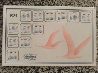 Calendario Porcelanosa 1985