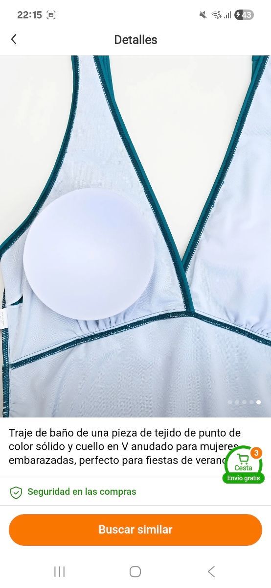 Bañador Maternidad Talla L