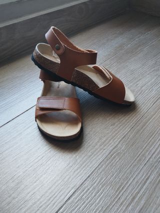 Sandalias de verano marrones talla 36