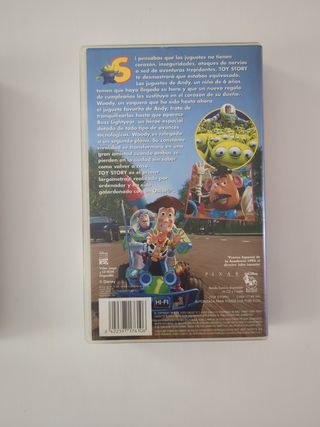 VHS El Rey León y Toy Story Originales