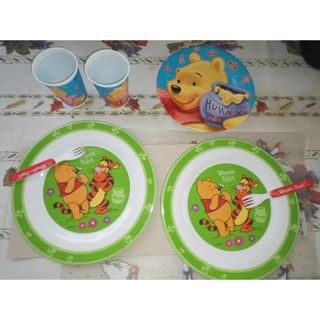 Set platos y vasos Winnie the Pooh