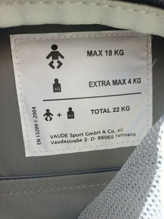 Mochila Portabebés Vaude