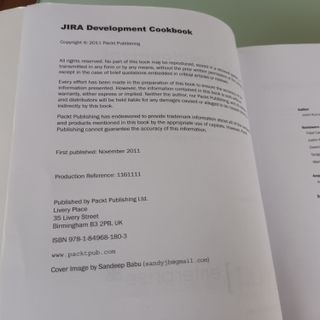 Book. JIRA Development Cookbook. Jobin Kuruvilla