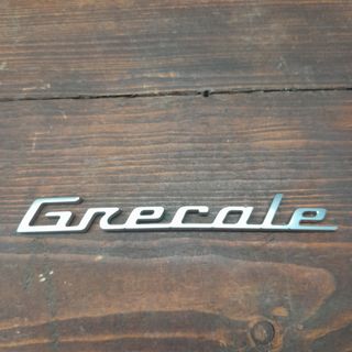 Scritta Maserati Grecale