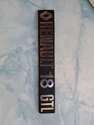 RENAULT  18 GTL. LOGO EMBLEMA
