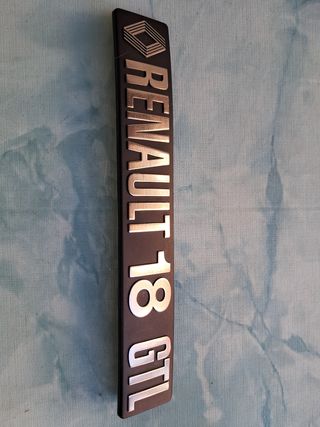  RENAULT  18 GTL. LOGO EMBLEMA
