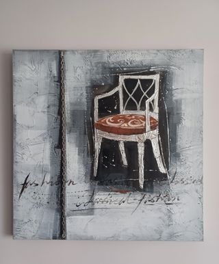 Cuadro Decorativo Silla III
