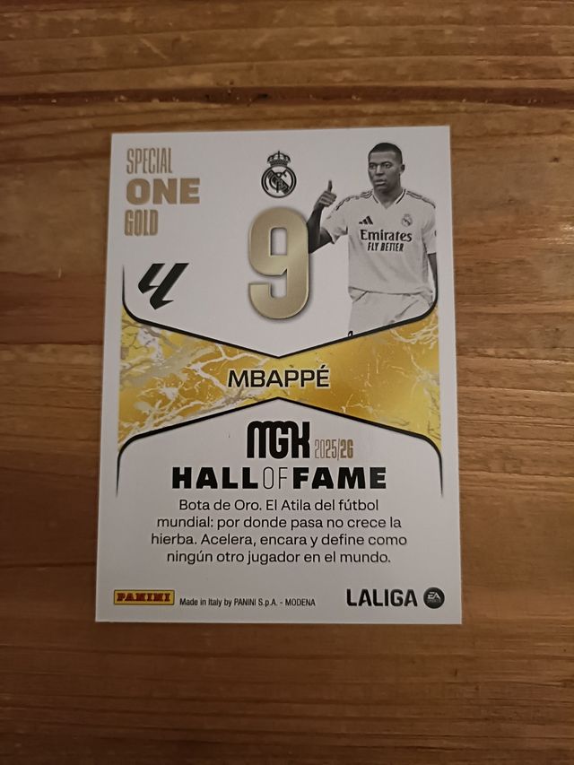 MGK Mbappe Special One Gold 2025-26