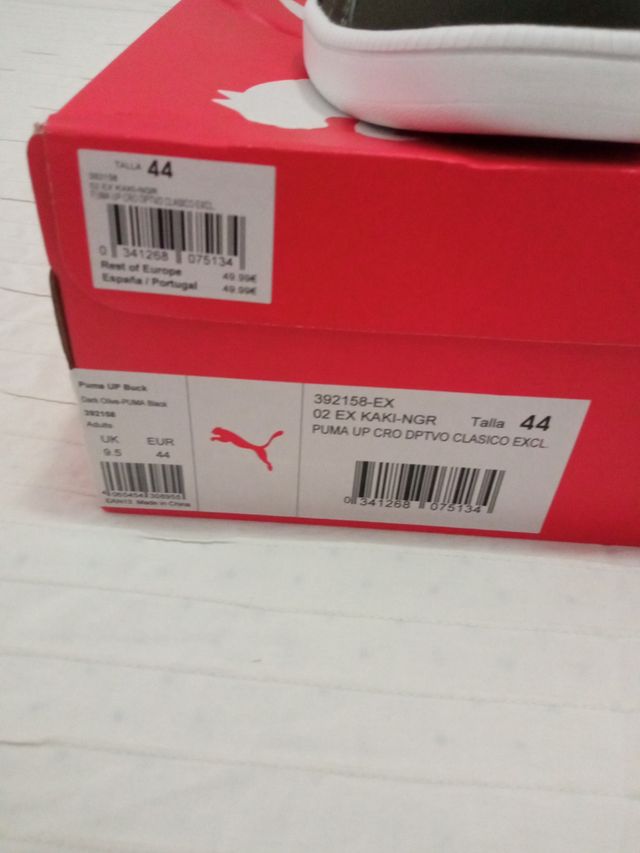 Deportivas Puma Talla 44 sin estrenar