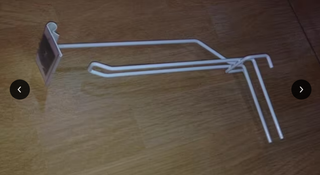 57 Ganchos Reja Simple T 20cm