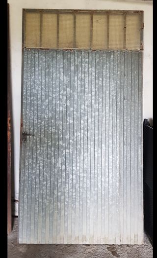 Puerta de Garaje Chapa Galvanizada