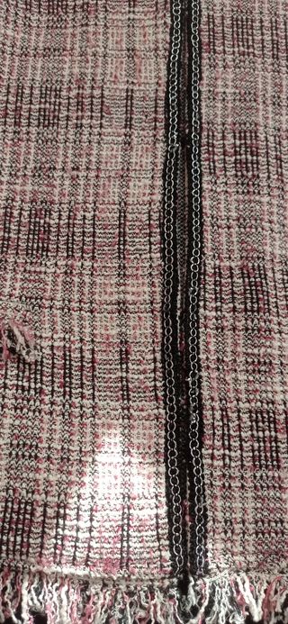 Chaqueta tweed jaspeado tipo Chanel