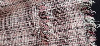 Chaqueta tweed jaspeado tipo Chanel