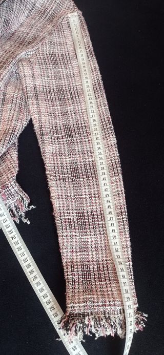 Chaqueta tweed jaspeado tipo Chanel