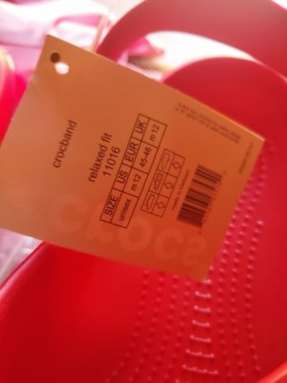 Zapatillas Crocs Rojas Cars