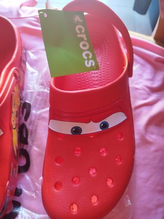 Zapatillas Crocs Rojas Cars