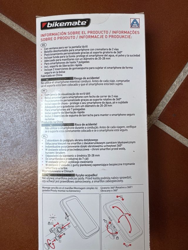 Soporte Móvil Bici Bikemate