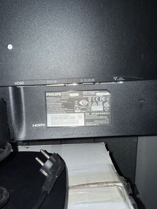 Pantalla Philips Negra