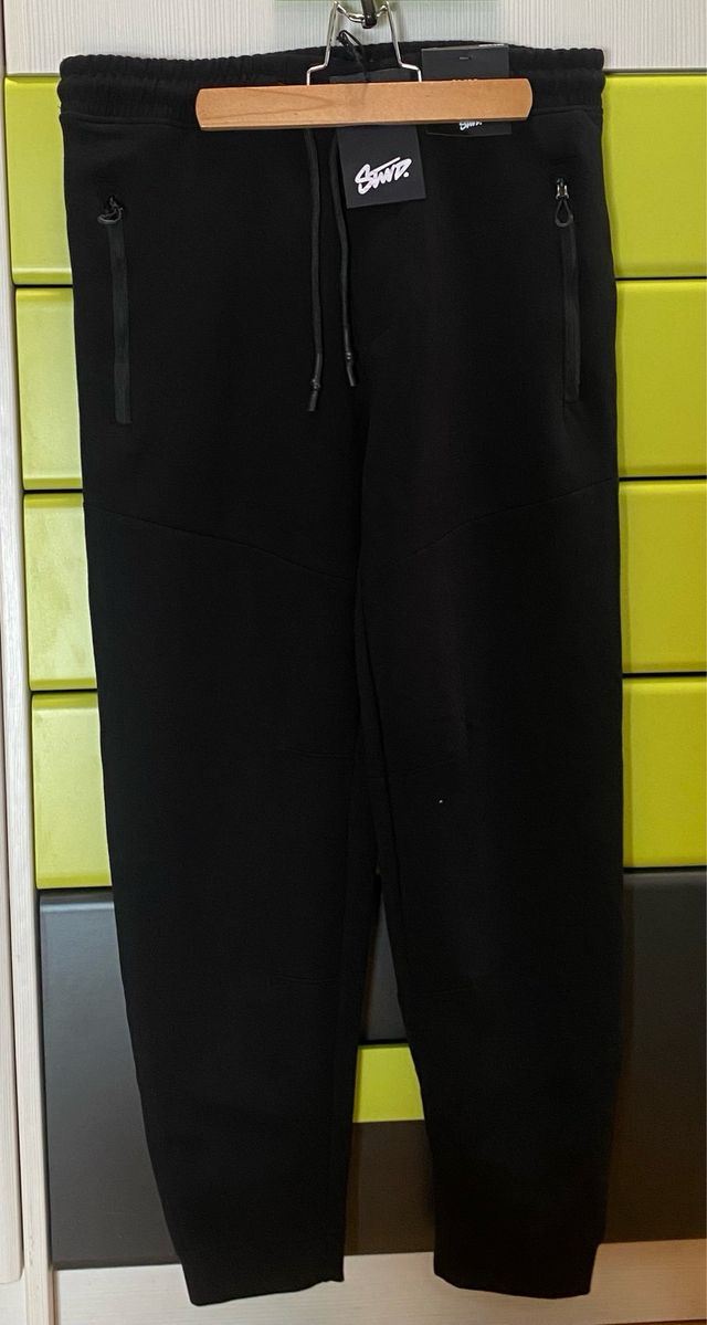 Pantalón deportivo SWID Slim Fit Negro Talla M