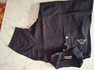 Polo Kappa donna nero taglia L