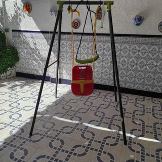 Columpio infantil doble para bebés y mayores