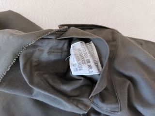 Chaqueta Militar Alemana Moleskin Verde Oliva