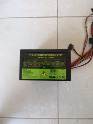 Fuente de Alimentación ATX 500W